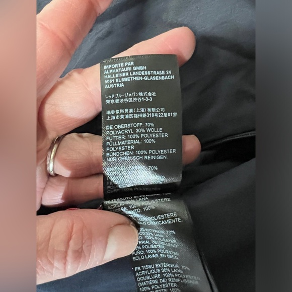 ALPHA TAURI  Blue Sherpa full‎ length zip jacket size S - Picture 11 of 16